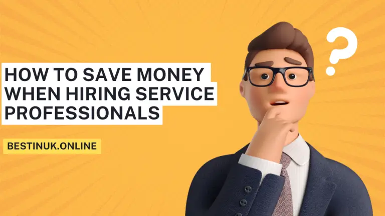 How to save money while hiring professionals